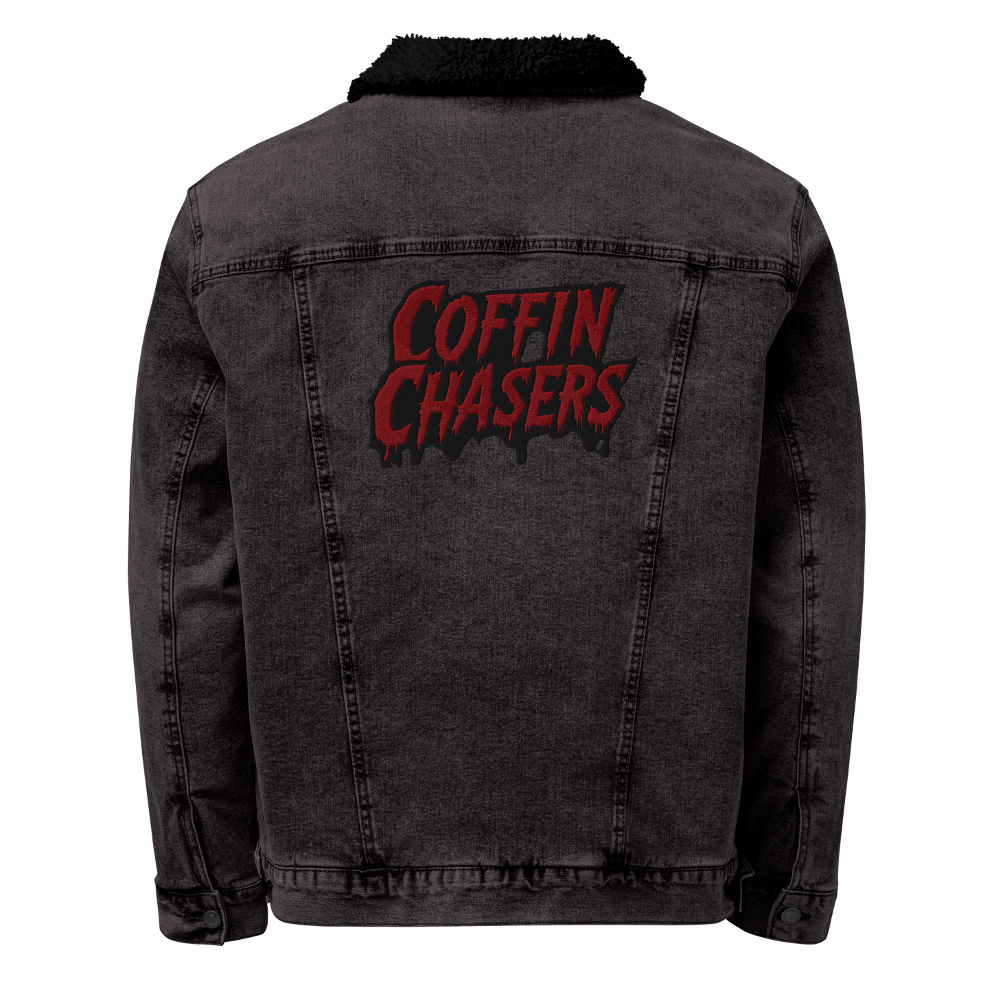 Coffin Chasers Denim Sherpa Jacket